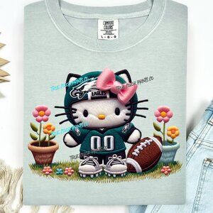 Hello Kitty Eagles Football Tee - Shirt